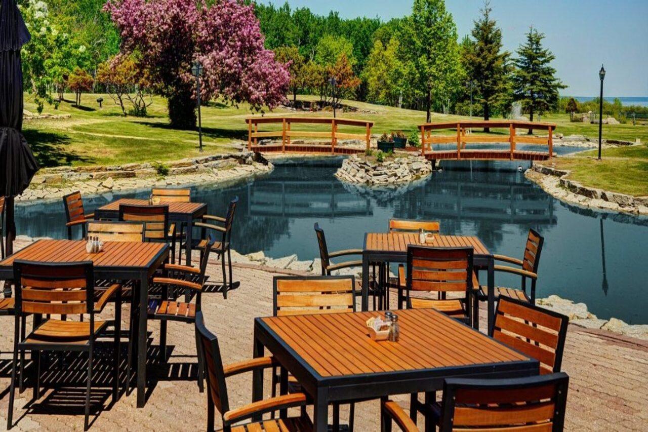 Lakeview Hecla Resort Bagian luar foto